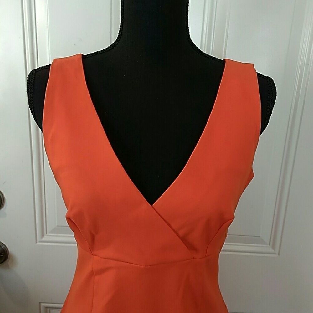 De'sire'e Orange sleeveless dress - Picture 2 of 7